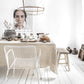 Custom size Natural linen tablecloth - MagicLinen