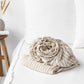 Custom size Striped in natural linen fitted sheet - MagicLinen