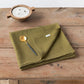 Custom size Olive green linen tablecloth - MagicLinen