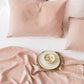 Custom size Peach linen pillowcase - MagicLinen
