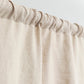 Custom size rod pocket linen curtain panel (1 pcs) in Natural linen - MagicLinen