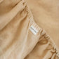 Custom size Sandy beige linen fitted sheet - MagicLinen
