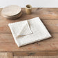 Custom size Striped in natural linen tablecloth - MagicLinen