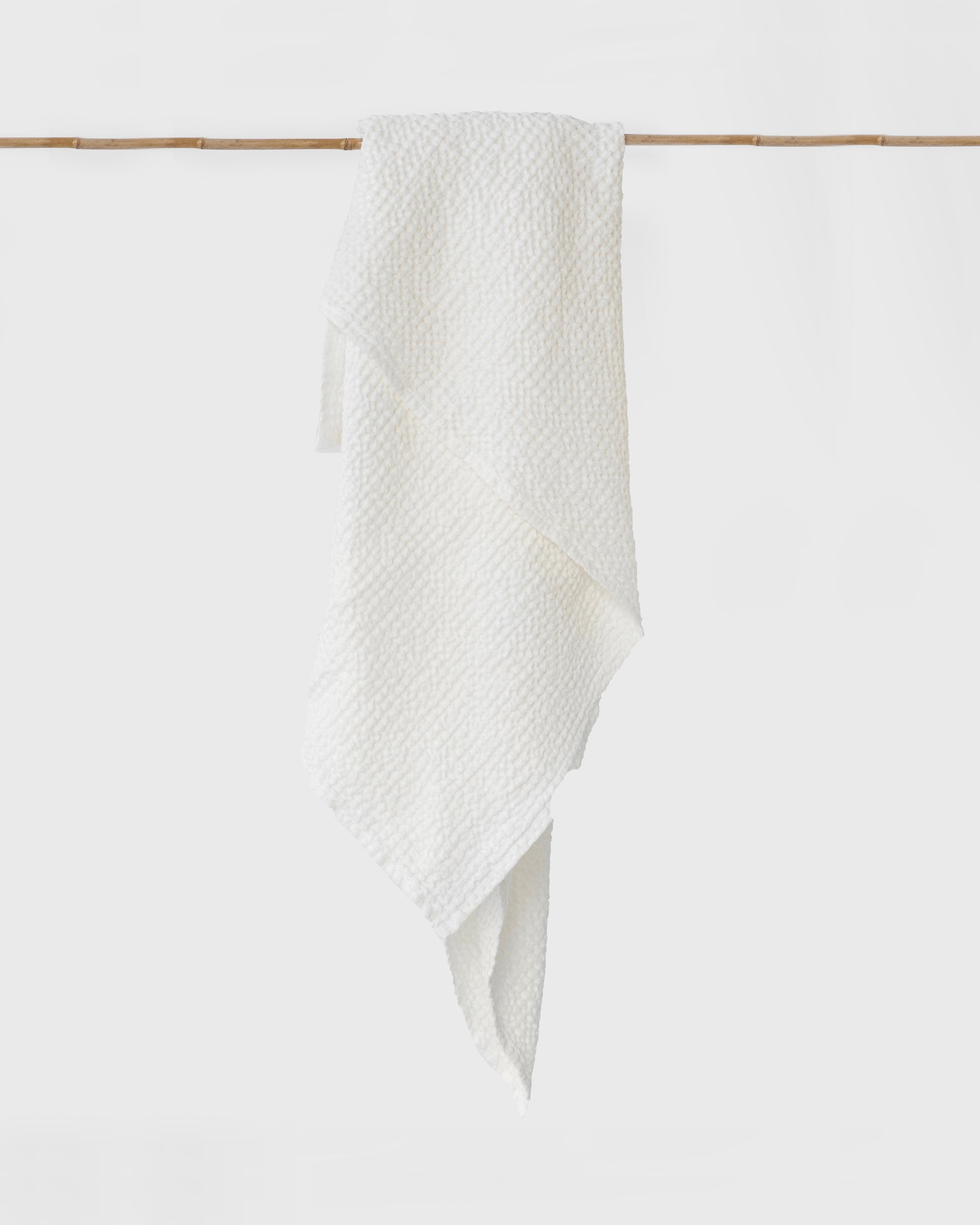 Waffle Bath Towel (Linen)