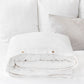 Custom size White linen duvet cover - MagicLinen