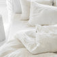 Custom size White linen duvet cover - MagicLinen