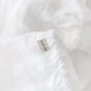 Custom size White linen fitted sheet - MagicLinen