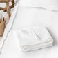 Custom size White linen flat sheet - MagicLinen