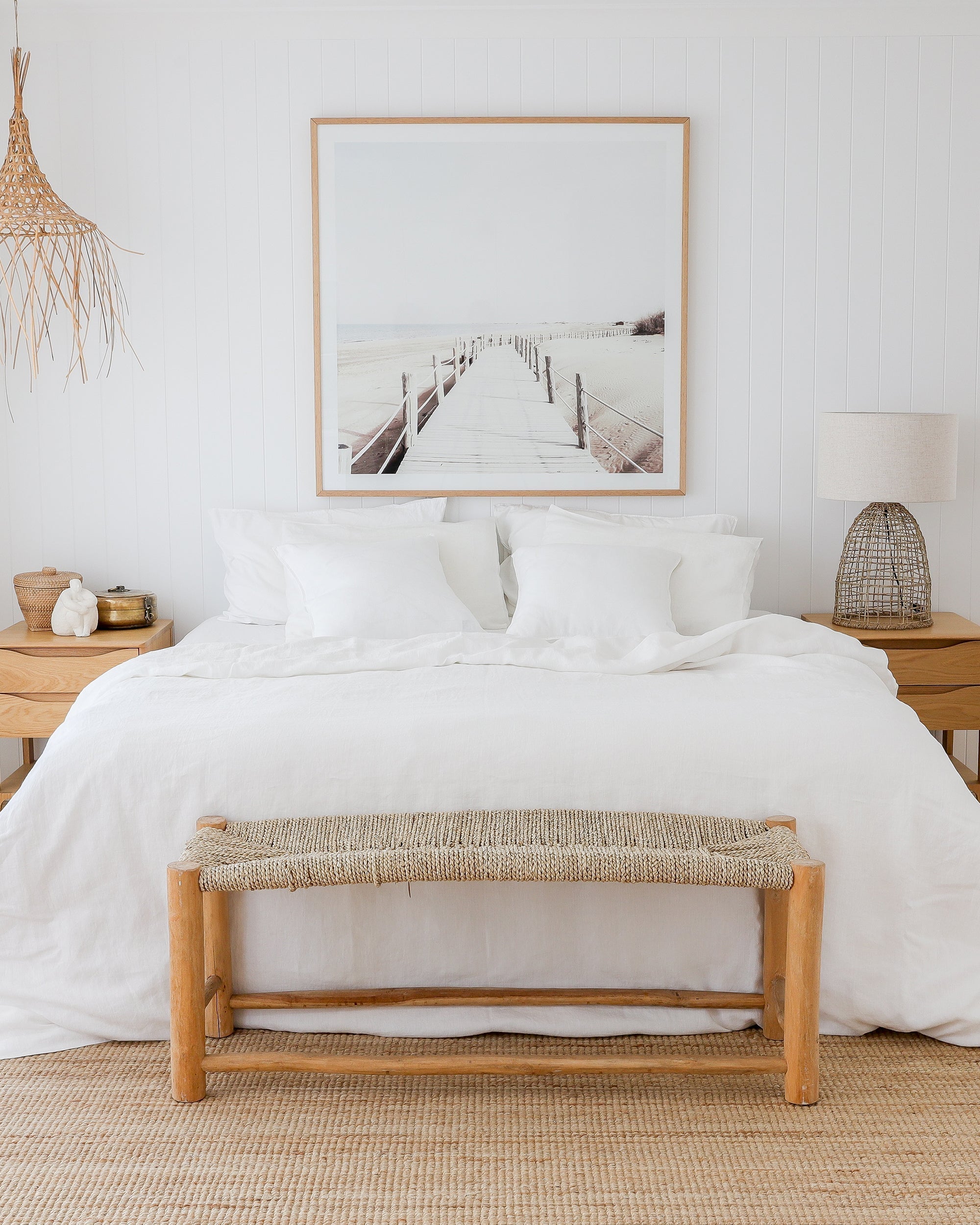 White linen pillow hot sale