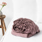 Custom size Woodrose linen fitted sheet - MagicLinen