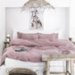 Custom size Woodrose linen pillowcase - MagicLinen